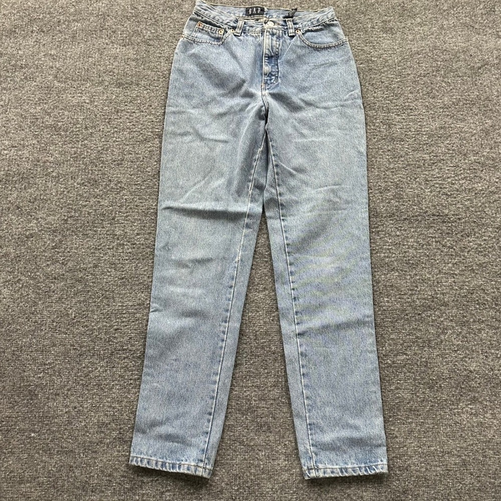Gap Jeans Womens Size 9/10 Blue Classic Fit Cotton High Waisted USA Vintage